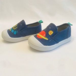 Toddler Space themed Slip Shoes